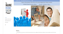 Desktop Screenshot of mainehomeshow.com
